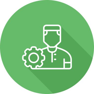 user icon, vector illustration simple design