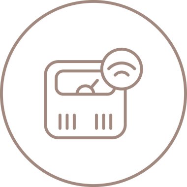 Akıllı Ölçekli vektör çizgisi simgesi