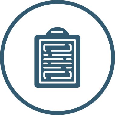 Pano simgesi, vektör illüstrasyonu basit tasarım