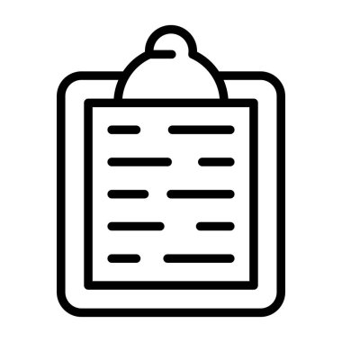 Pano simgesi, vektör illüstrasyonu basit tasarım