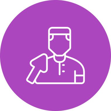 user icon, vector illustration simple design