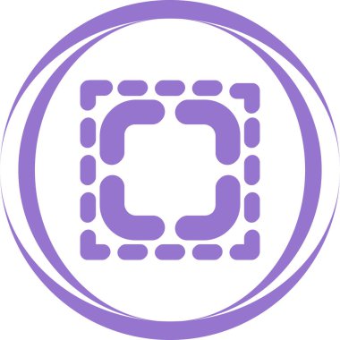 Büyütme Ağ simgesinin vektör illüstrasyonu