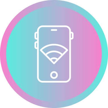 wi-fi web simgesi, vektör illüstrasyonu 