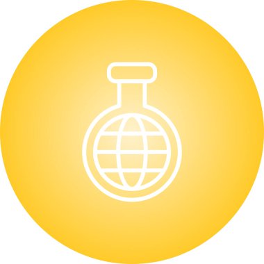 Şişesi web simgesi, vektör çizim