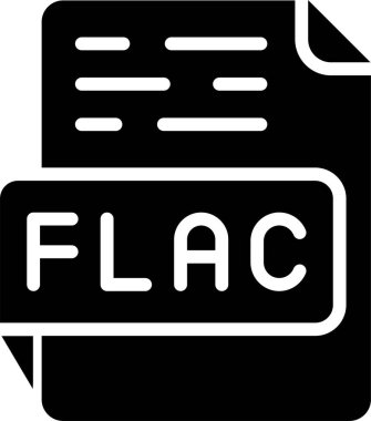 FLAC dosya biçimi web illüstrasyonuName