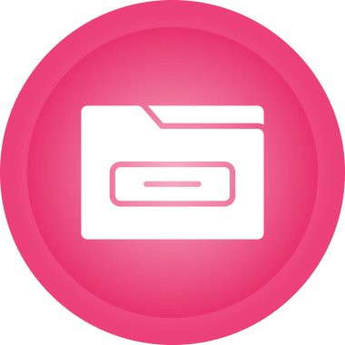 dosya dizini simgesi, vektör illüstrasyonu basit tasarım