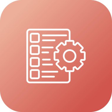 Dosya simgesinin vektör illüstrasyonu 