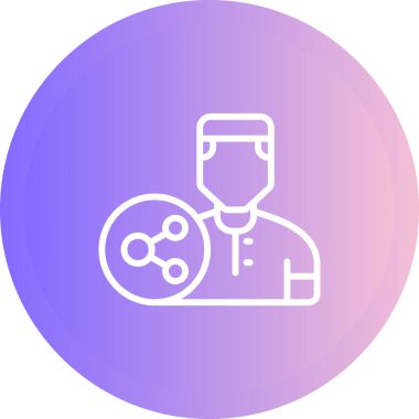 user icon, vector illustration simple design