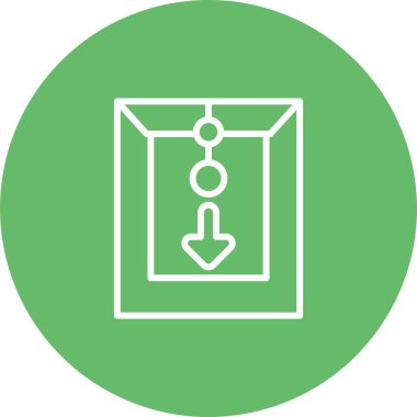 Dosya simgesi, vektör illüstrasyonu indir 