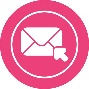 zarf simgesi, web basit illüstrasyon