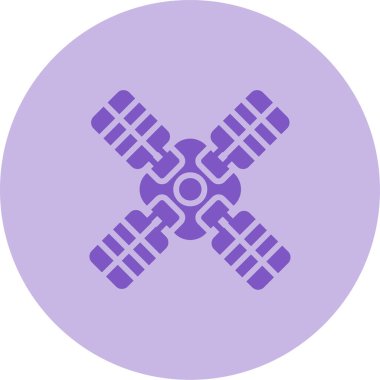 uydu simgesi web illüstrasyonu