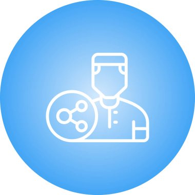 user icon, vector illustration simple design