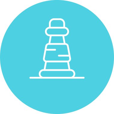 Kahve değirmeni kutsal kişilerin resmi, vektör çizim