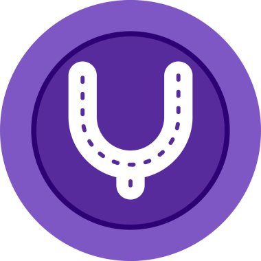 Küf modern simgesi beyaz arkaplanda izole 