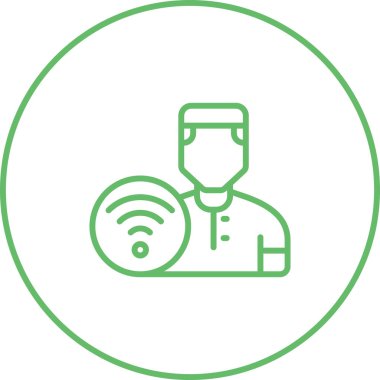 user icon, vector illustration simple design