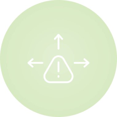 Çeşitlendirme simgesi, vektör illüstrasyonu 