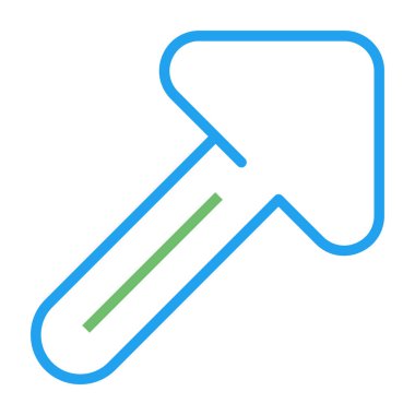 ok simgesi, vektör illüstrasyonu  