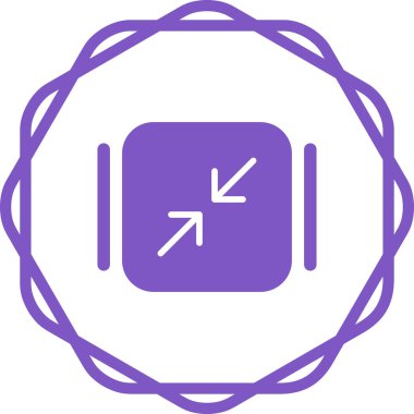 Web simgesi, vektör illüstrasyonunu yeniden boyutlandır     