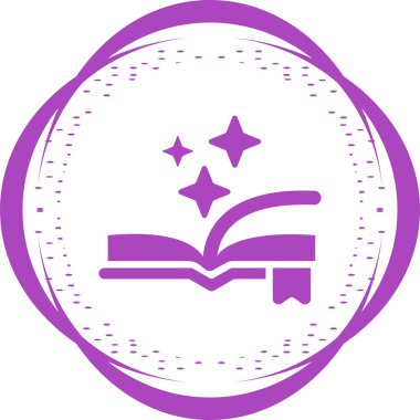 kitap web simgesi, vektör illüstrasyonu 