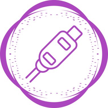 hdmi simgesi, web tasarımı için resimleme