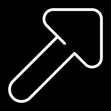 ok simgesi, vektör illüstrasyonu  