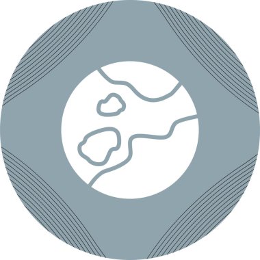 Küresel simge vektör illüstrasyonu 