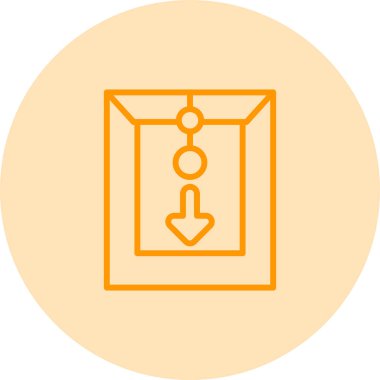 Dosya simgesi, vektör illüstrasyonu indir 