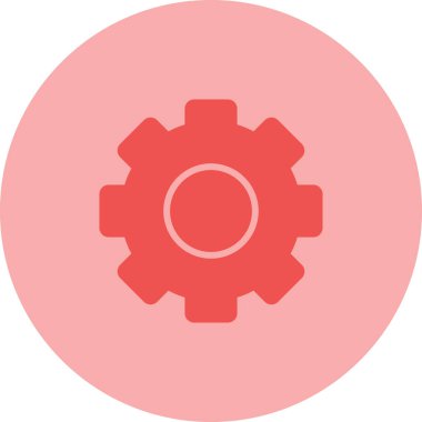 Teçhizat Web simgesi basit illüstrasyon