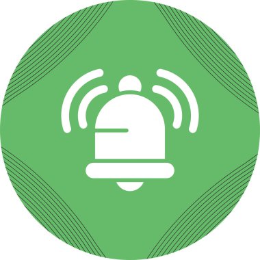Çan simgesi web basit illüstrasyon