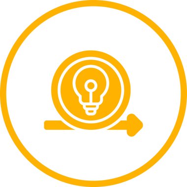 Agile Analitik ampul vektör illüstrasyonu