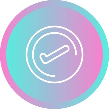 İşaretleme simgesi web basit illüstrasyonu