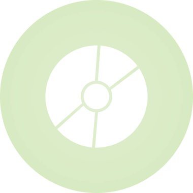 Disk modern simgesinin vektör illüstrasyonu