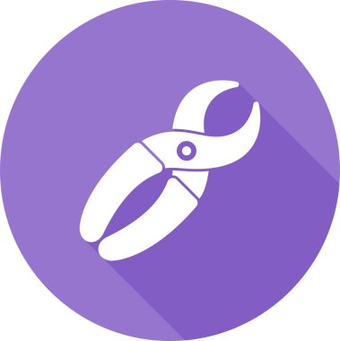 Uç Uç simgesinin vektör illüstrasyonu