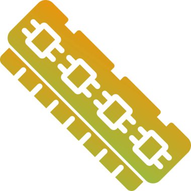 Teknoloji ve Bilgisayar Grafikleri Yüksek Performans Bellek Simgesi