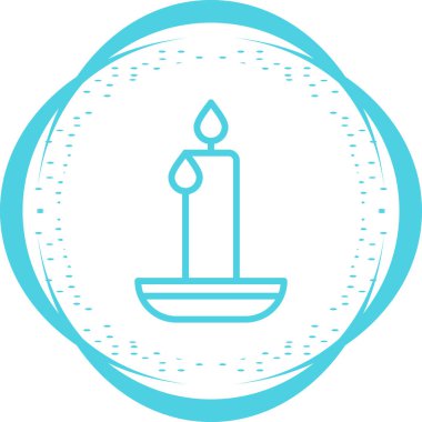  Acil mum ağı ikon vektör illüstrasyonu 