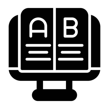 Basit tasarım web simgesini test et