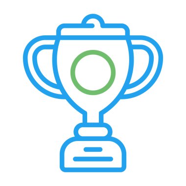 Kupa simge vektör çizim 