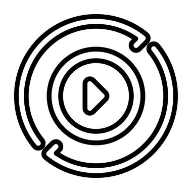 Web simgesi, vektör illüstrasyonu işleniyor             