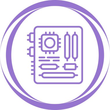 Ana kart web simgesi vektör illüstrasyonu