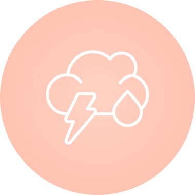 bulut web simgesi basit illüstrasyon