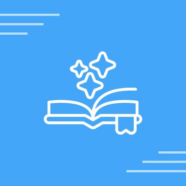 kitap web simgesi, vektör illüstrasyonu 