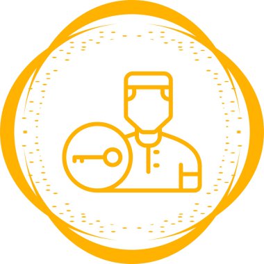 user icon, vector illustration simple design