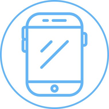 Akıllı telefon. Web simgesi basit tasarım