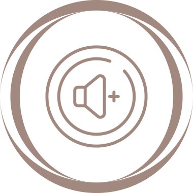 Ses hoparlörü web illüstrasyonu