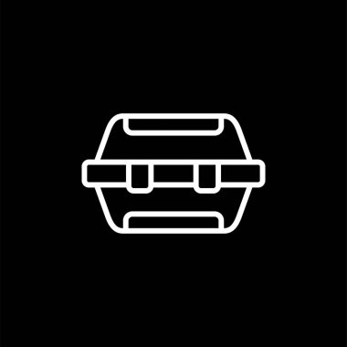 Alet çantası. Web simgesi basit tasarım 