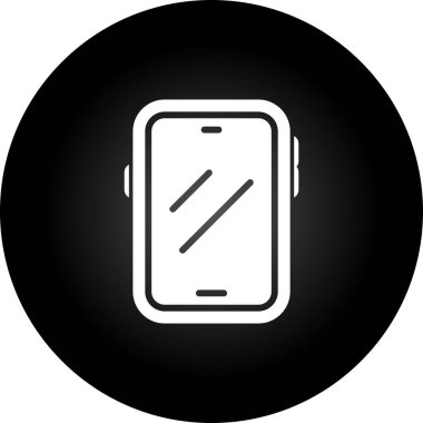 akıllı telefon web simgesi vektör çizimi