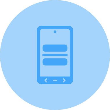 cep telefonu simgesi, vektör illüstrasyon tasarımı 