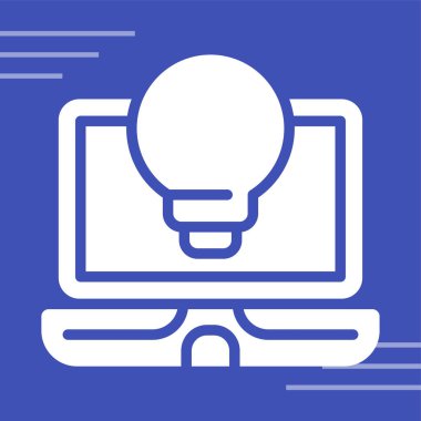 dizüstü bilgisayar simgesi, vektör illüstrasyonu basit tasarım