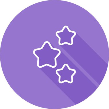 Yıldız patlaması etkisi simgesi, vektör illüstrasyonu 