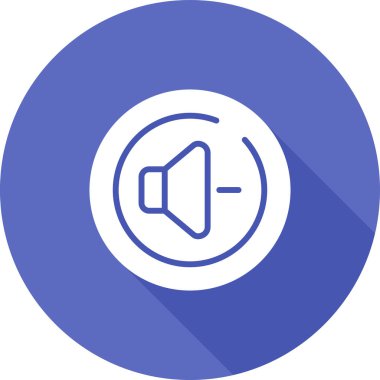 Ses hoparlörü web illüstrasyonu